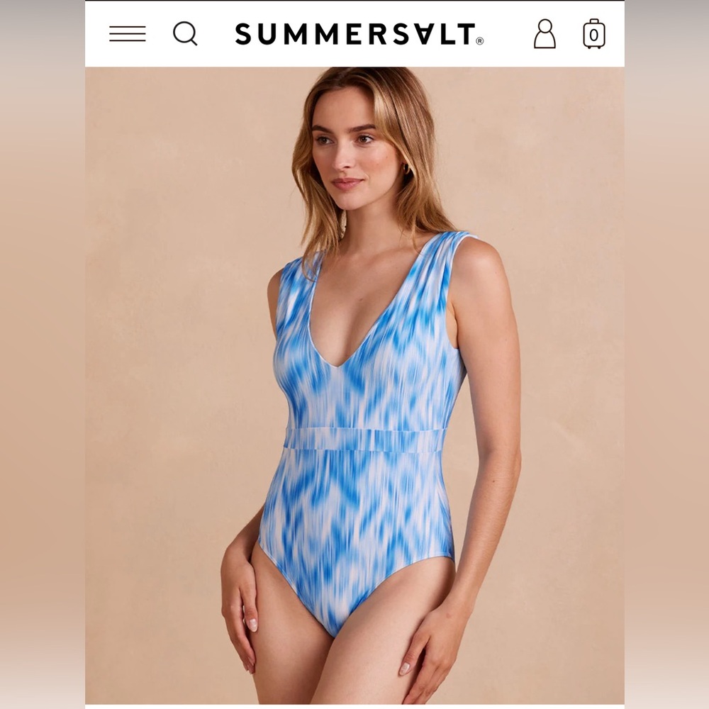 NWT Summersalt The Long Torso Ruched Backflip / Size 6